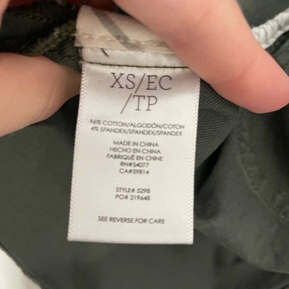 CAbi 5298 Green Utility Jacket XS - Picture 4 of 7